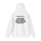Men & Women Hoodie (Unisex) - Revolation 1: 8 Cross Hoodie | Bible Verse Scripture