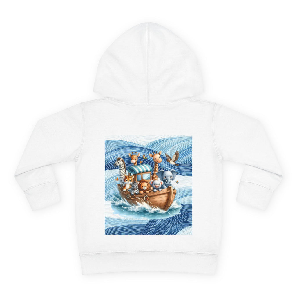 Boys Noah's Ark Hoodie with "Psalm 139:14" Scripture