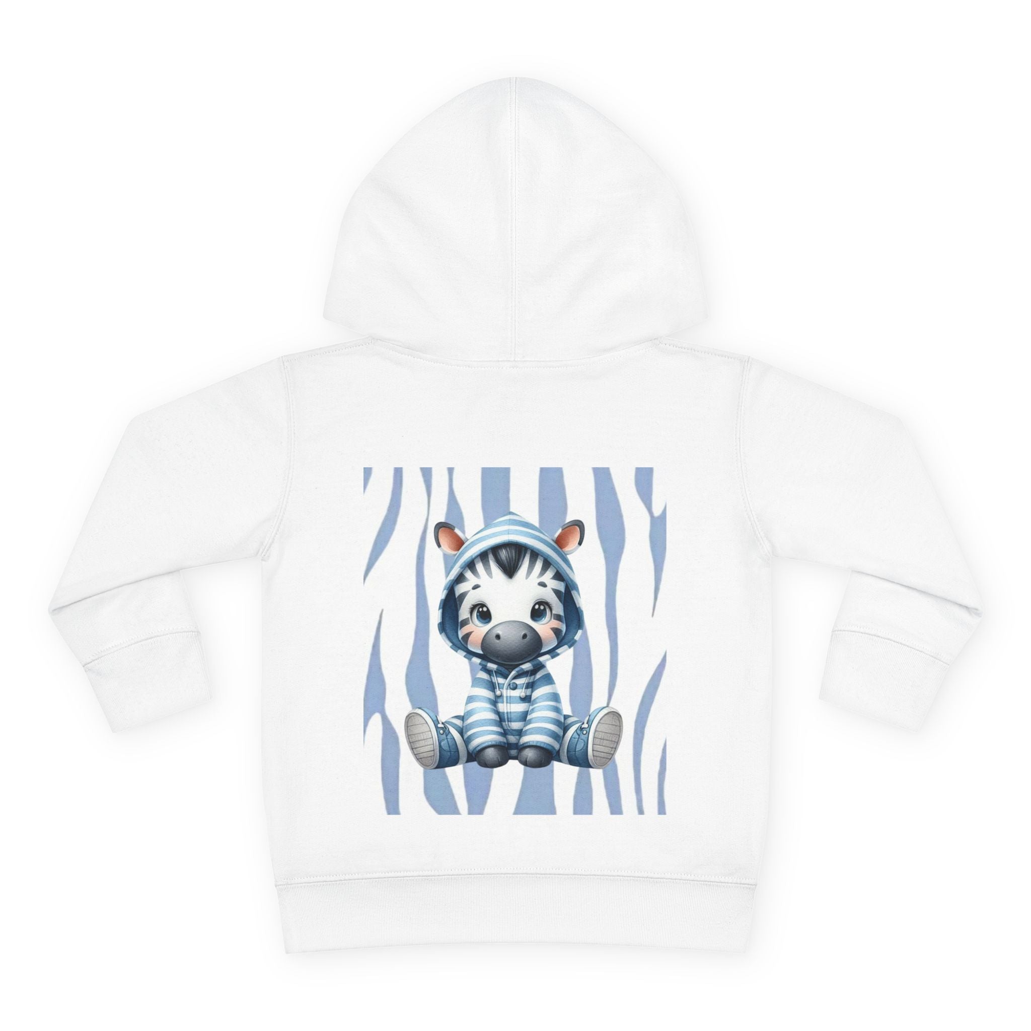 Boys Zebra Hoodie with "Psalm 139:14" Scripture