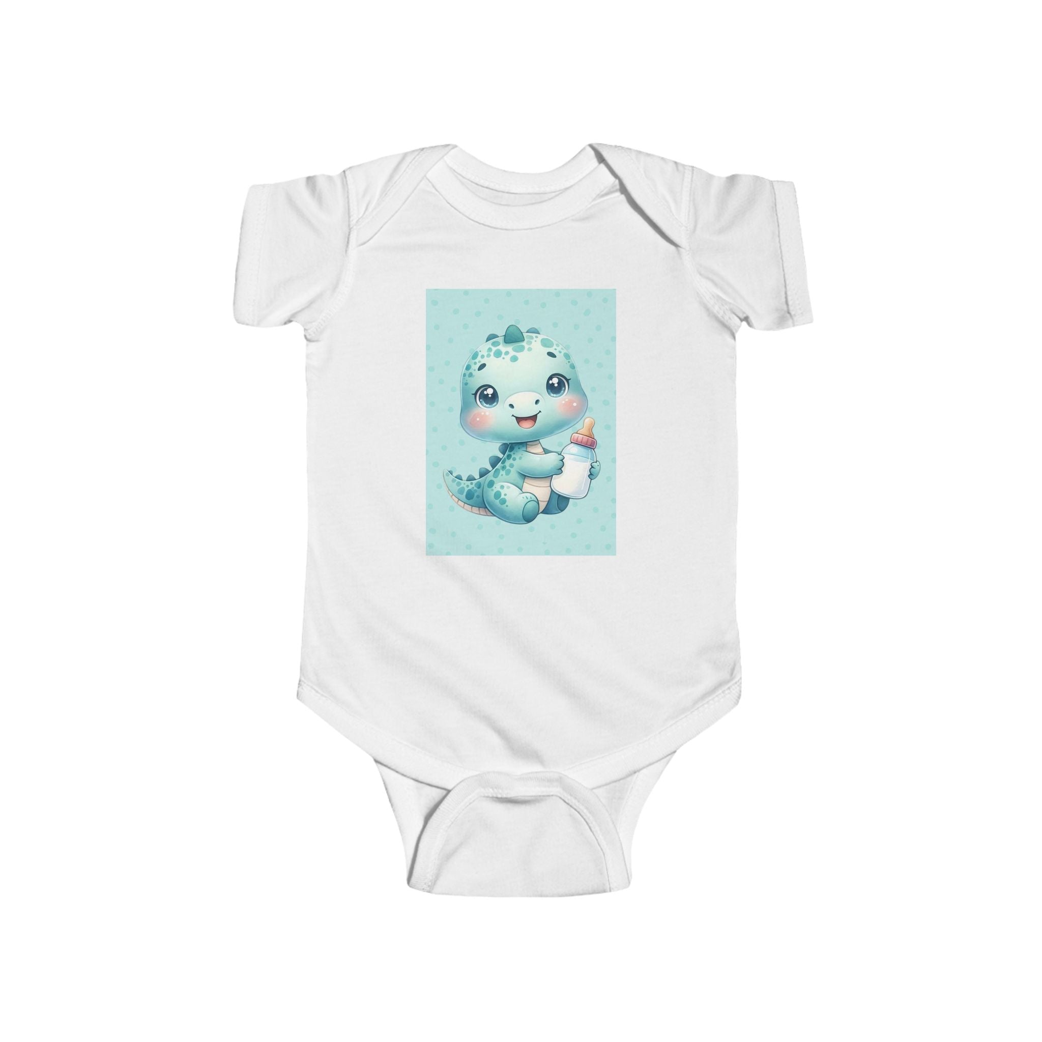 Boys Dinosaur Infant Bodysuit  with "Psalm 139:14" Scripture