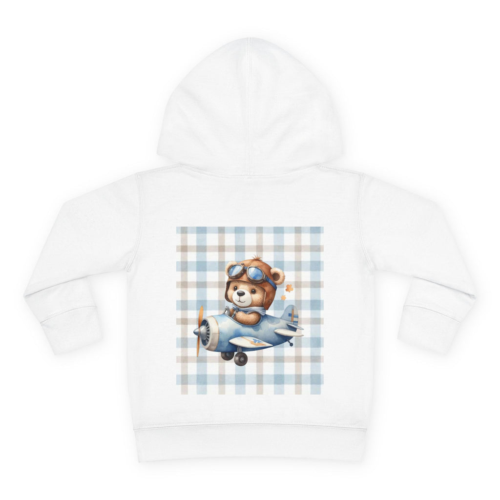 Boys Bear Hoodie with "Psalm 139:14" Scripture