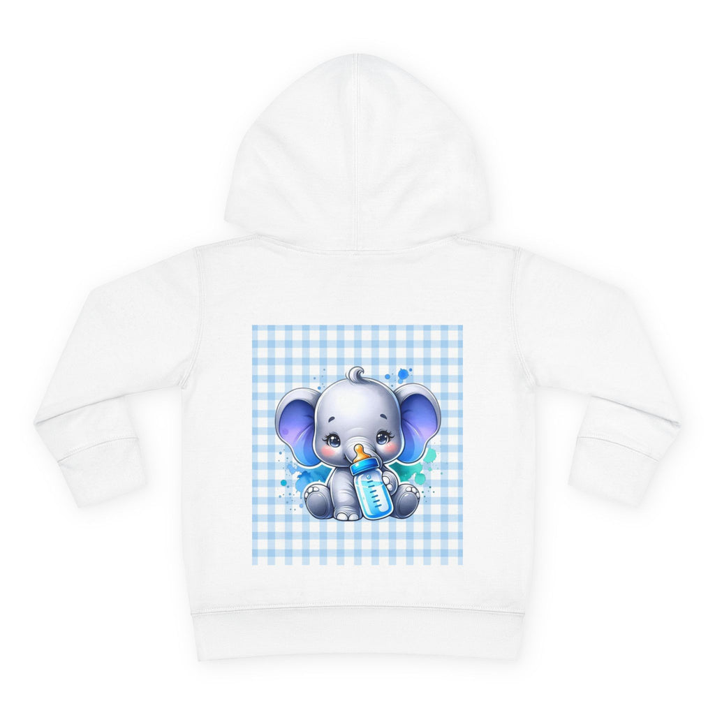 Boys Elephant Hoodie with "Psalm 139:14" Scripture