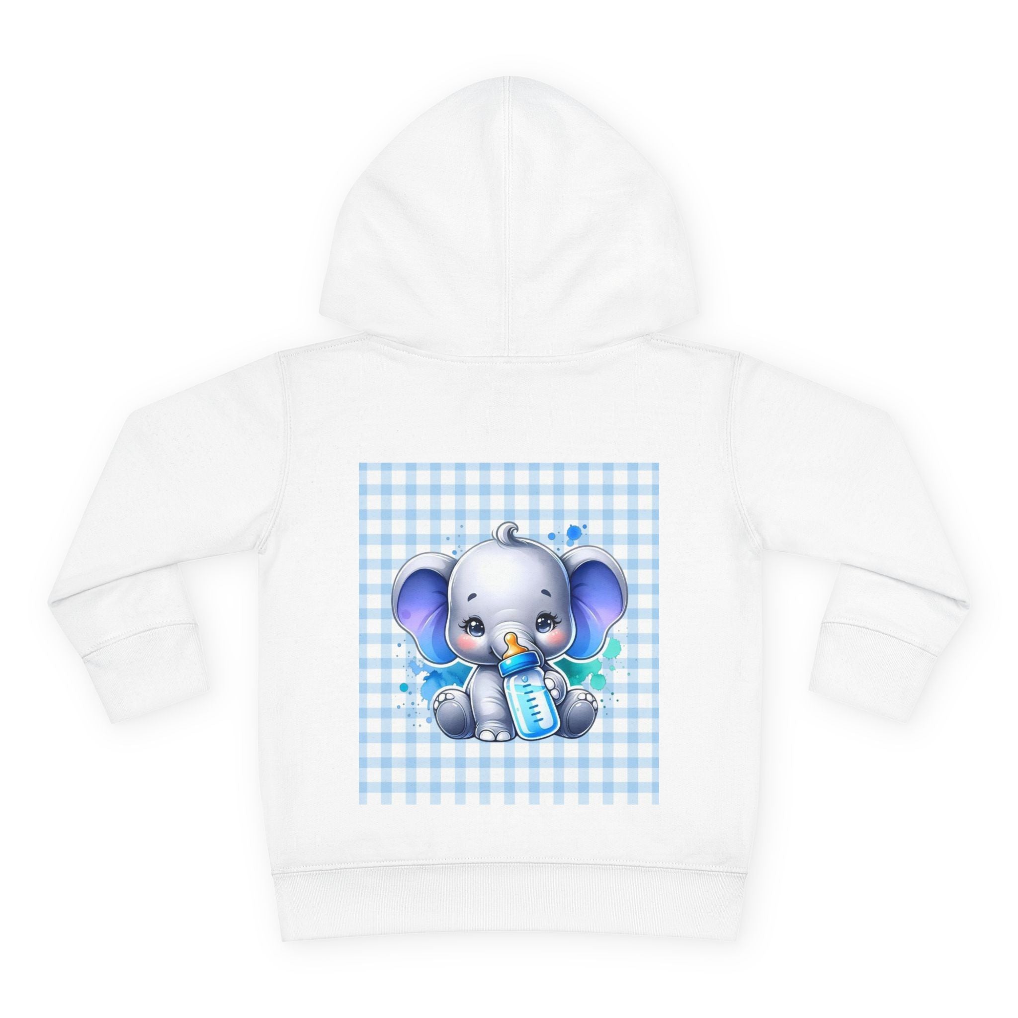 Boys Elephant Hoodie with "Psalm 139:14" Scripture