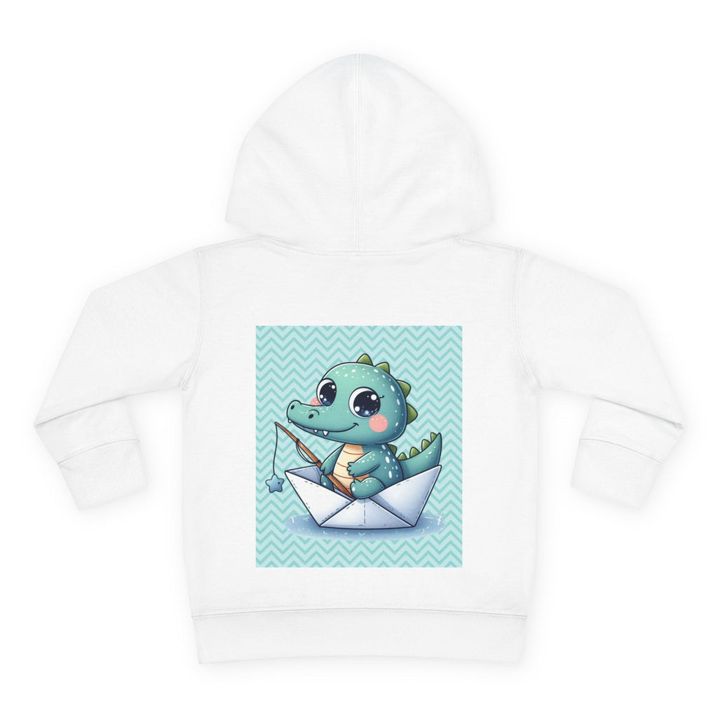 Boys Crocodile Hoodie with "Psalm 139:14" Scripture