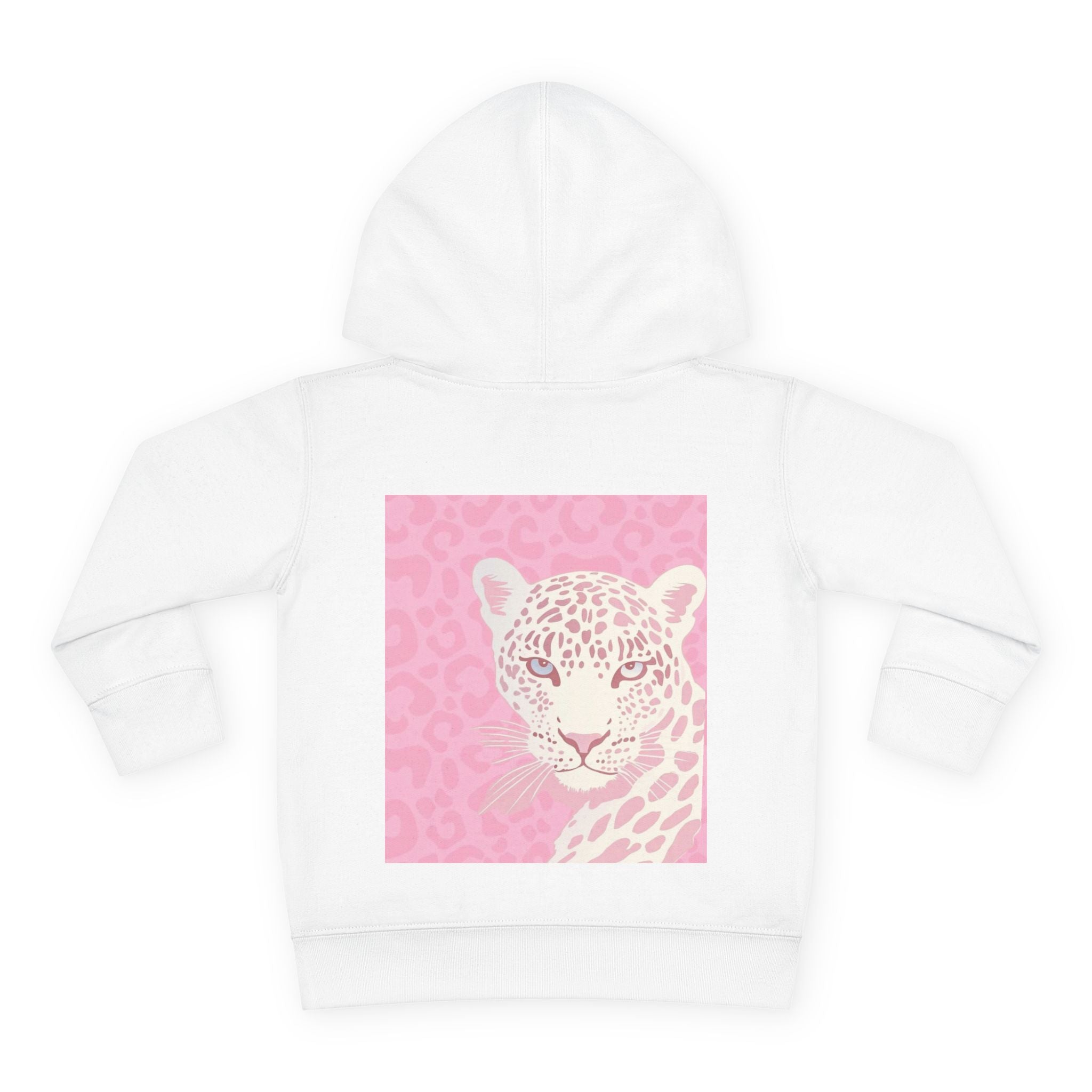 Girls Leopard Hoodie with “Psalm 46:5” Scripture