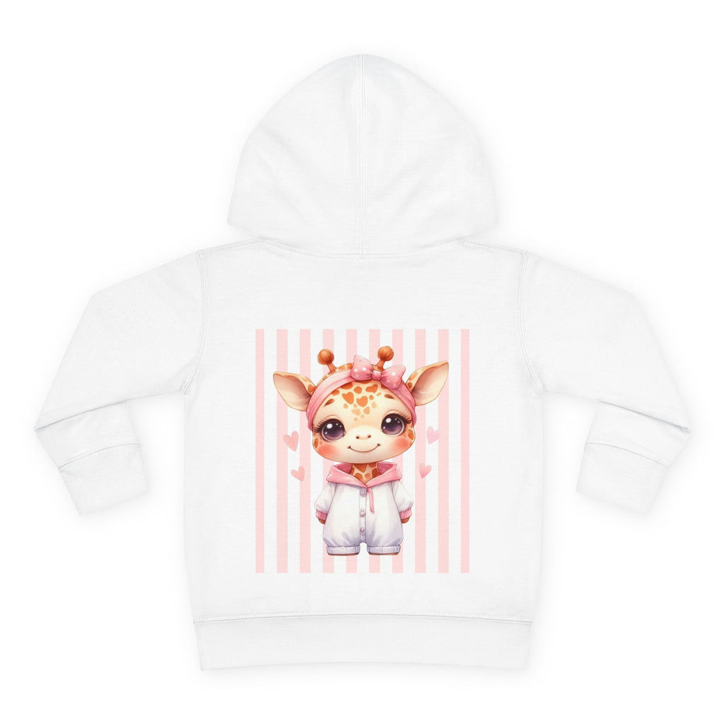 Girls Giraffe Hoodie with “Psalm 46:5” Scripture