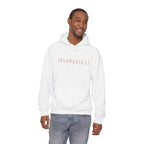 Men & Women Hoodies (Unisex) - I am UNASHAMED beige font
