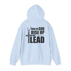Men Hoodie - Josua 24:15 | MAN OF GOD RISE UP AND LEAD