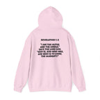 Men & Women Hoodie (Unisex) - Revolation 1: 8 Cross Hoodie | Bible Verse Scripture