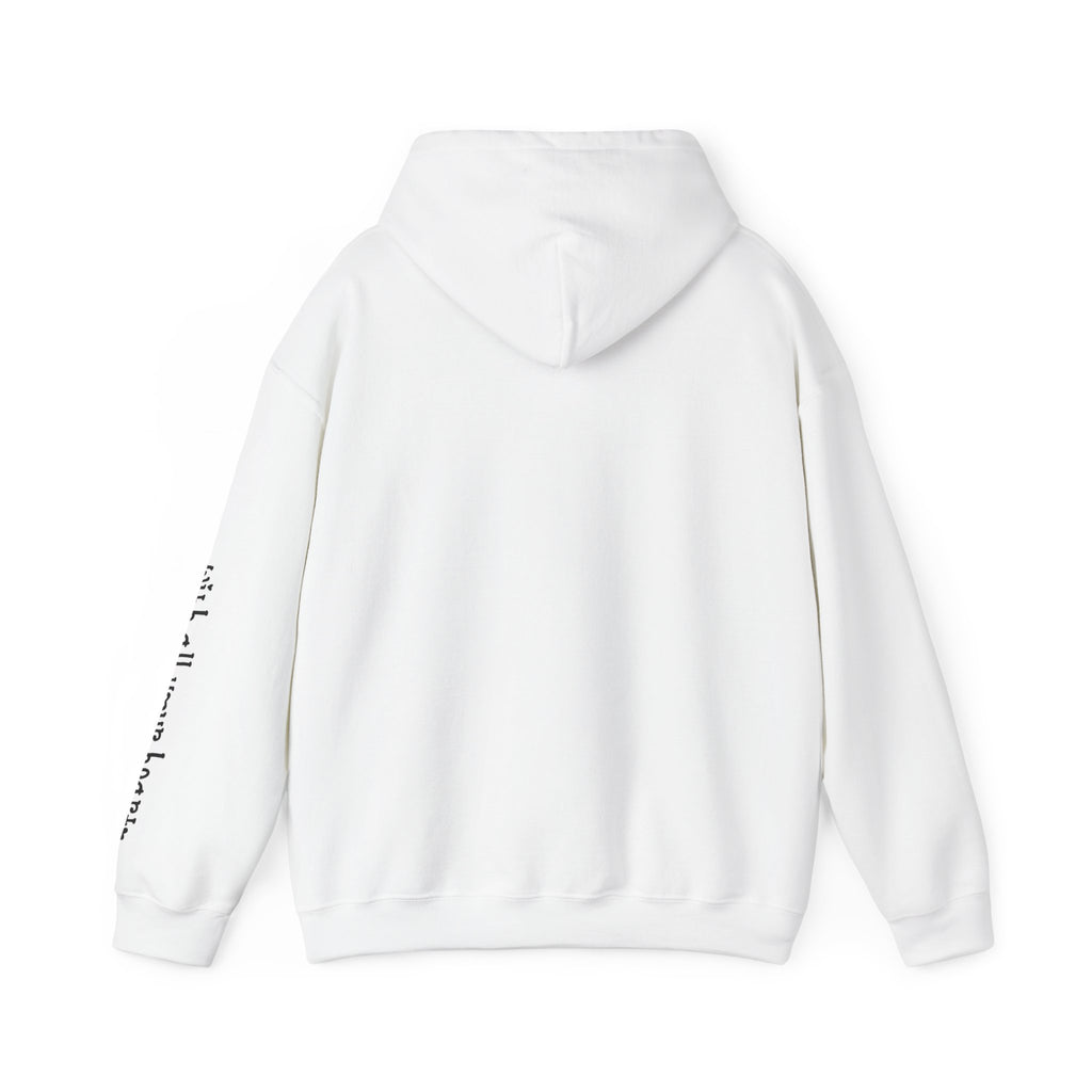 Trust in the Lord Hoodie | Faith Christian Heart Sleeve Design