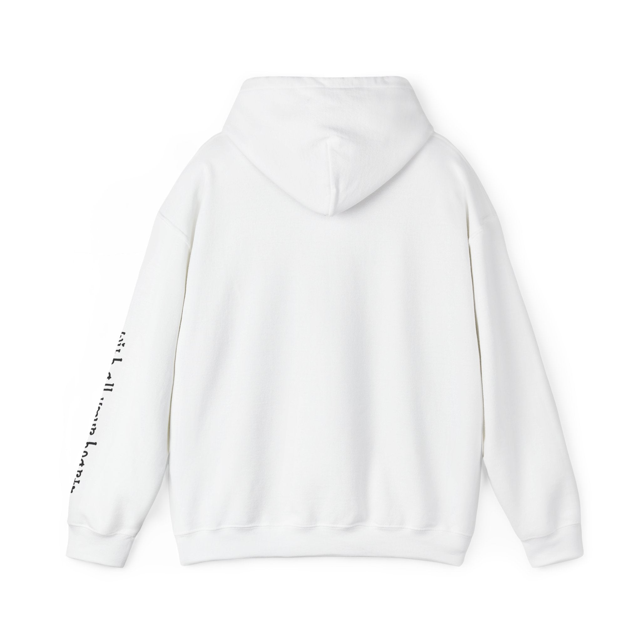 Trust in the Lord Hoodie | Faith Christian Heart Sleeve Design