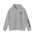 Men & Women Hoodie (Unisex) - Matthew 6: 25-26 Cross Hoodie | Bible Verse Scripture