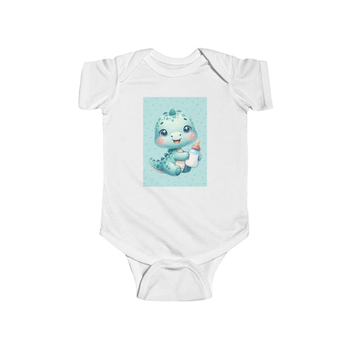 Boys Dinosaur Infant Bodysuit  with "Psalm 139:14" Scripture