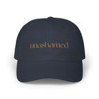 Men & Women CAP | UNASHAMED (beige font)