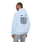 Men & Women Hoodies (Unisex) - Matthew 7:7 Cross Hoodie | Bible Verse Scripture