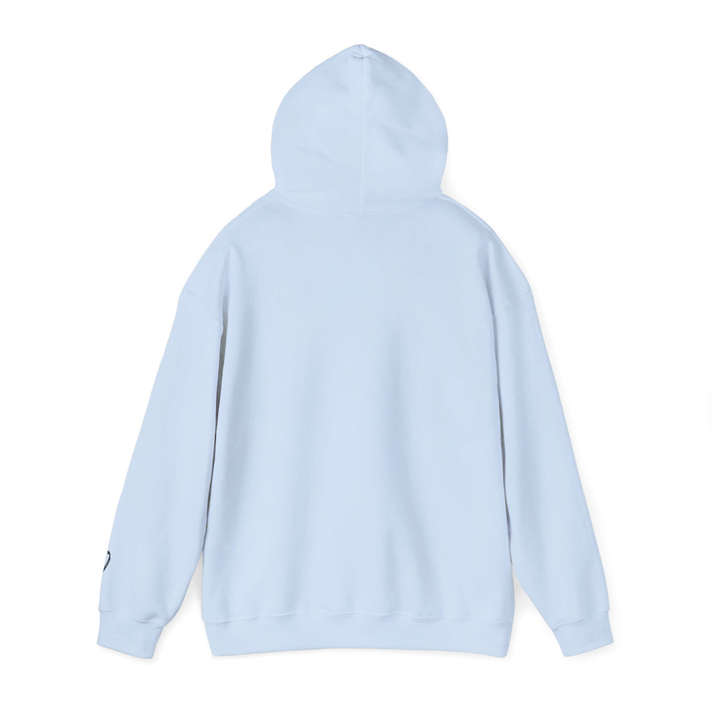 Love like Jesus Hoodie | Faith Christian Heart Sleeve Design