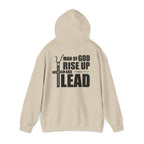 Men Hoodie - Josua 24:15 | MAN OF GOD RISE UP AND LEAD