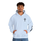 Men & Women Hoodie (Unisex) - Revolation 1: 7 Cross Hoodie | Bible Verse Scripture