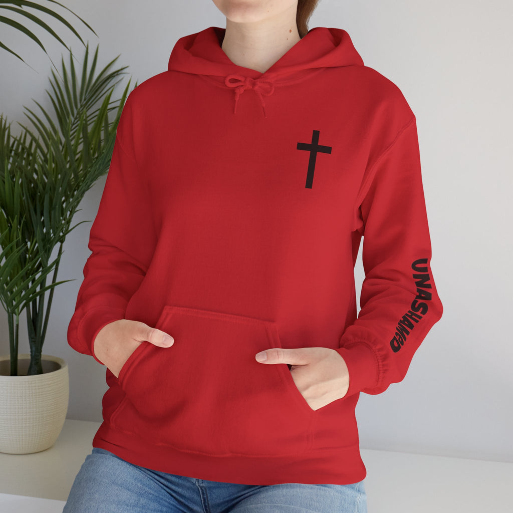 Men & Women Hoodies (Unisex) - Matthew 7: 8 Cross Hoodie | Bible Verse Scripture
