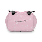 Girls Panda Baby Diaper Backpack with "Psalm 46:5" Scripture