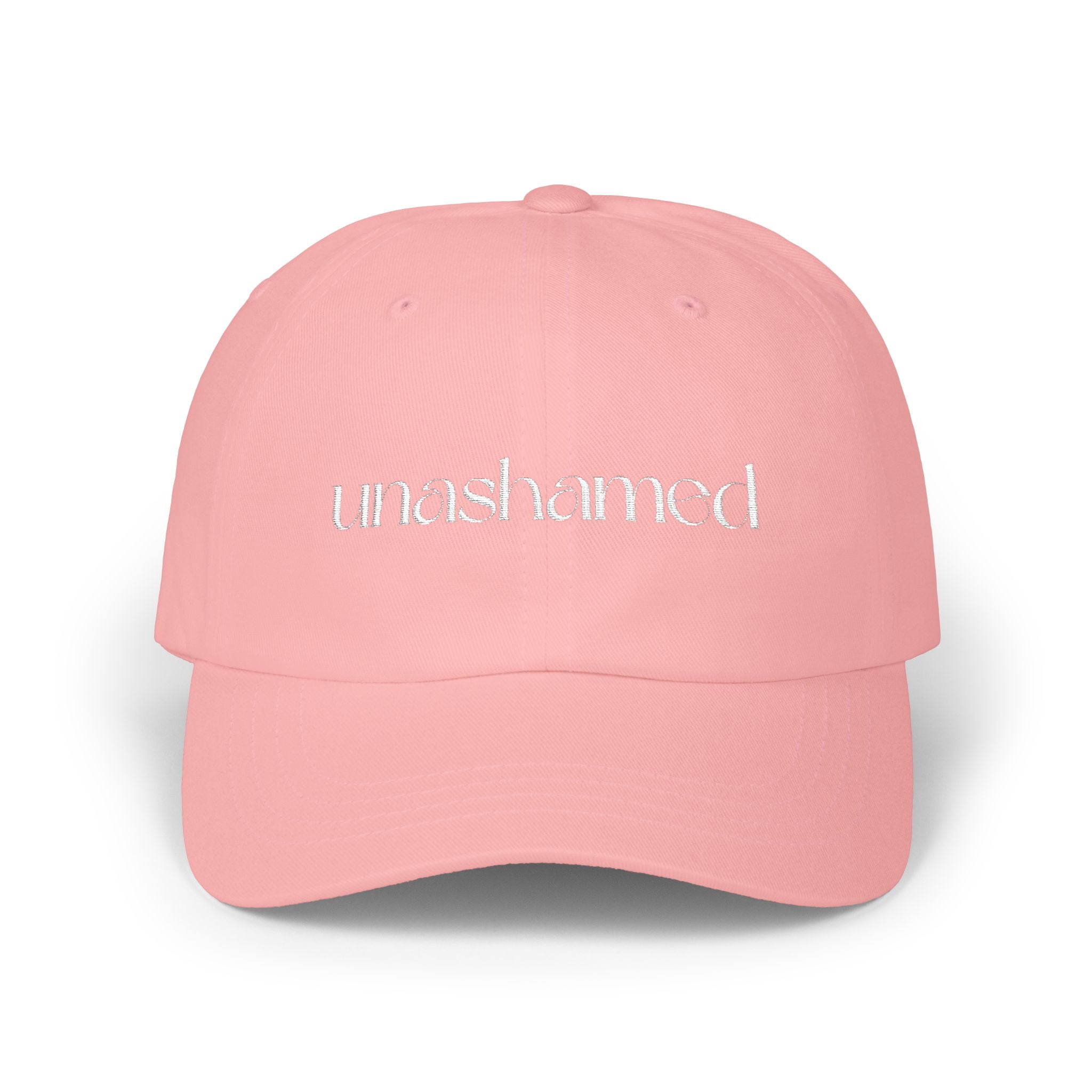 Men & Women CAP | UNASHAMED (white font)