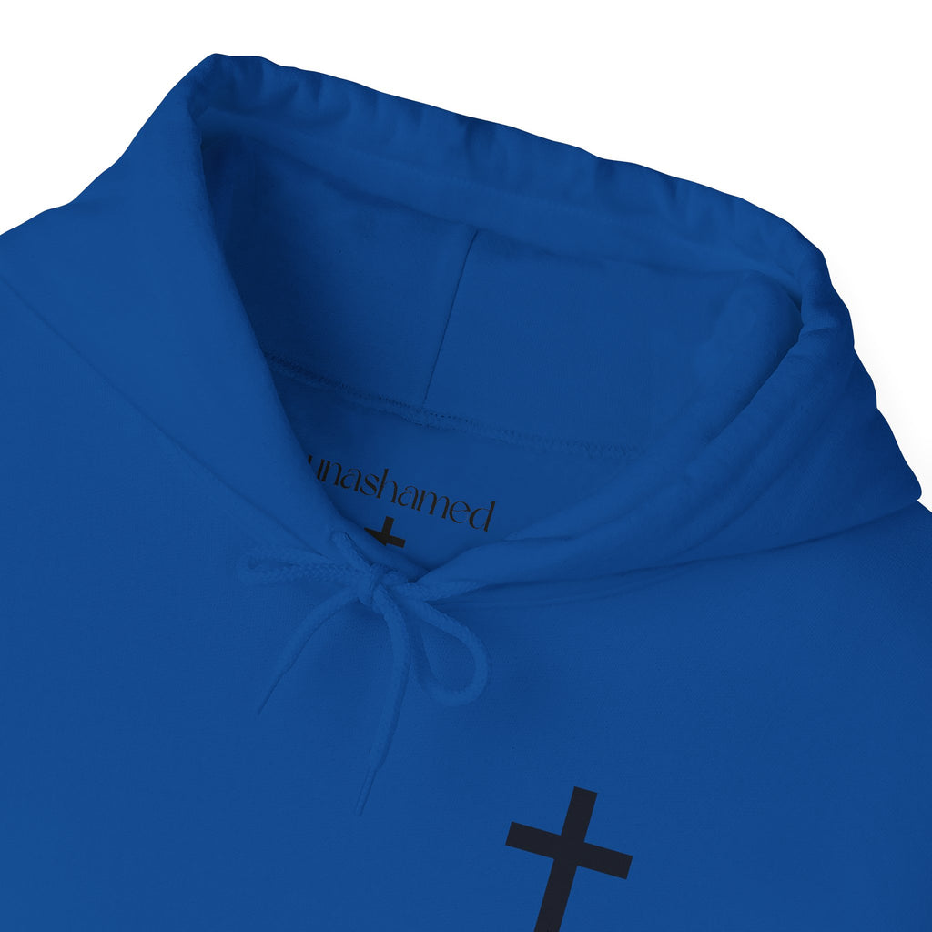 Men & Women Hoodie (Unisex) - Matthew 6: 9-15 Cross Hoodie | Bible Verse Scripture