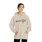 BEYOUtiful Hoodie | Faith Christian Heart Sleeve Design