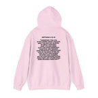 Men & Women Hoodie (Unisex) - Matthew 6: 25-26 Cross Hoodie | Bible Verse Scripture
