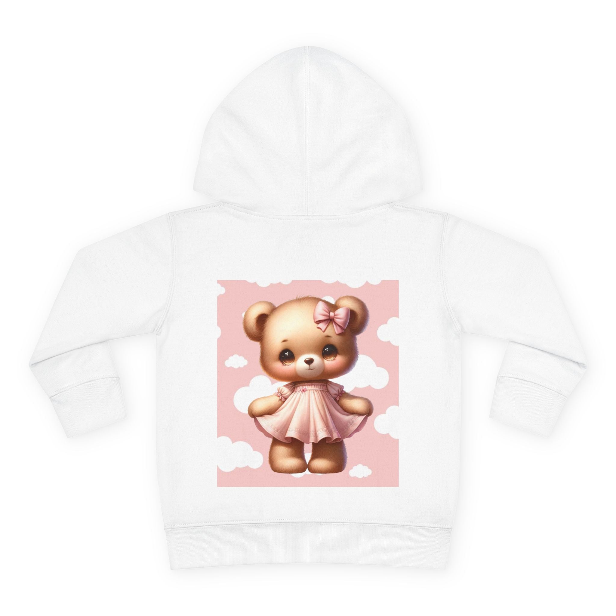 Girls Bear Hoodie with “Psalm 46:5” Scripture