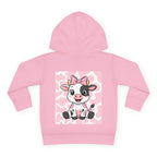 Girls Cow Hoodie with “Psalm 46:5” Scripture