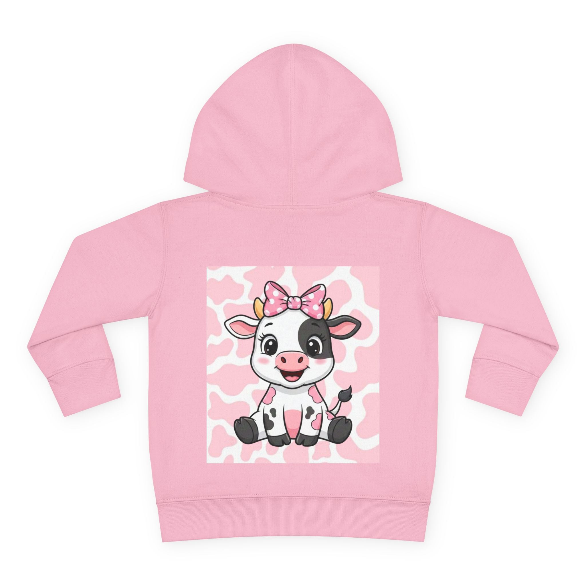 Girls Cow Hoodie with “Psalm 46:5” Scripture