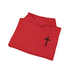 Men & Women Hoodie (Unisex) - Revolation 1: 7 Cross Hoodie | Bible Verse Scripture