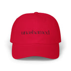 Men & Women CAP | UNASHAMED (black font)