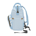 Boys Elephant Baby Diaper Backpack with "Psalm 139:14" Scripture