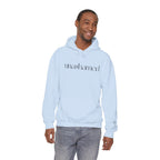 Men & Women Hoodies (Unisex) - I am UNASHAMED black font