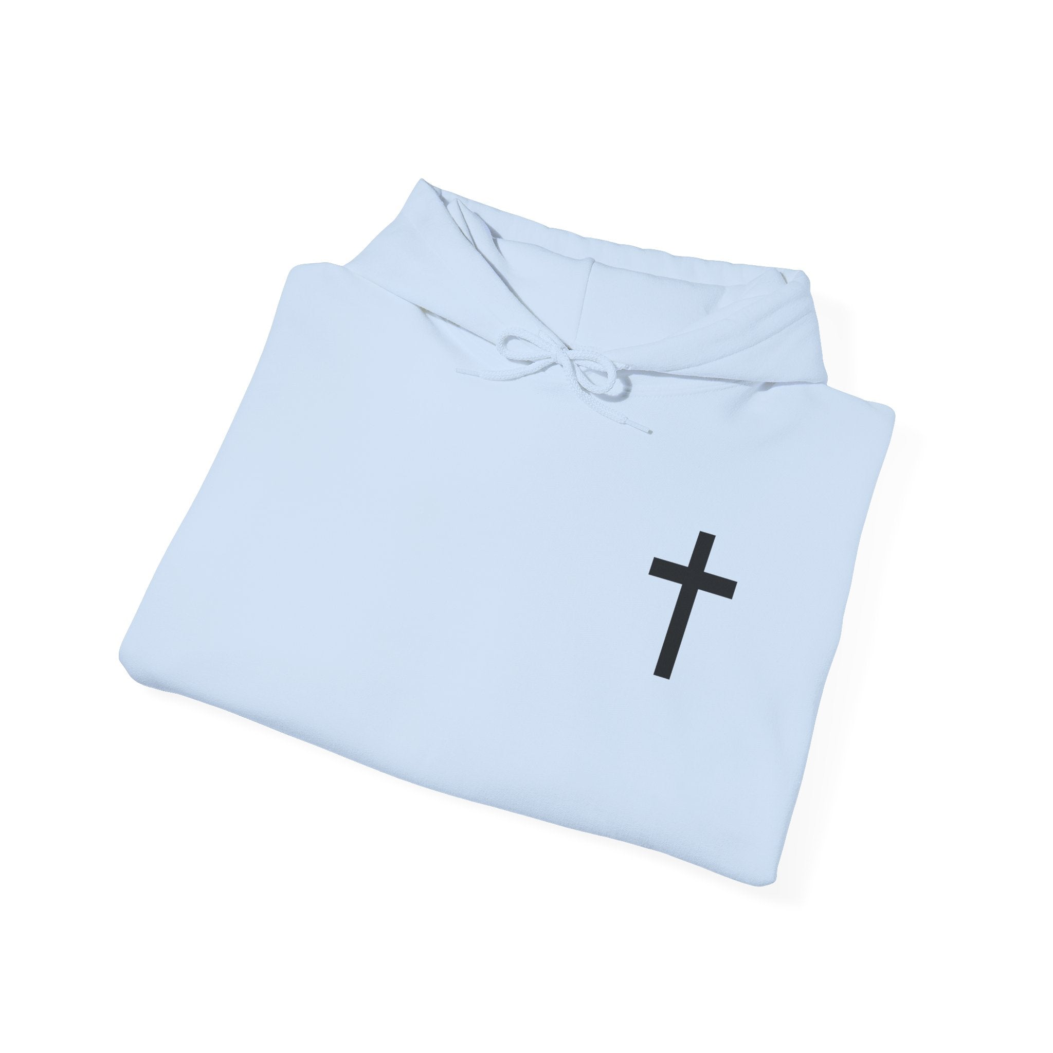Men & Women Hoodie (Unisex) - Revolation 1: 7 Cross Hoodie | Bible Verse Scripture