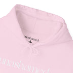 Men & Women Hoodies (Unisex) - I am UNASHAMED white font