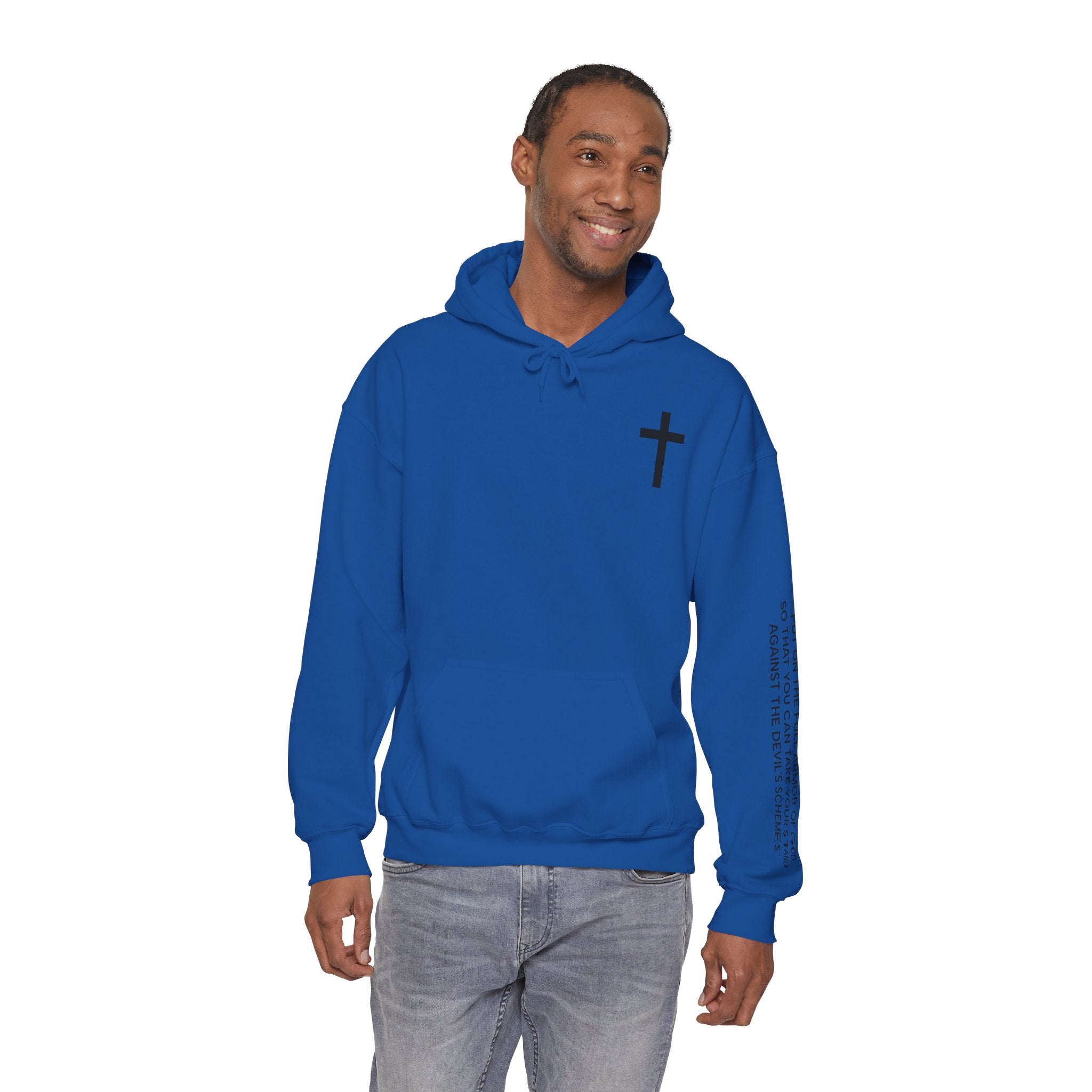 Men Hoodie - Ephesians 6:11 | ARMOR OF GOD