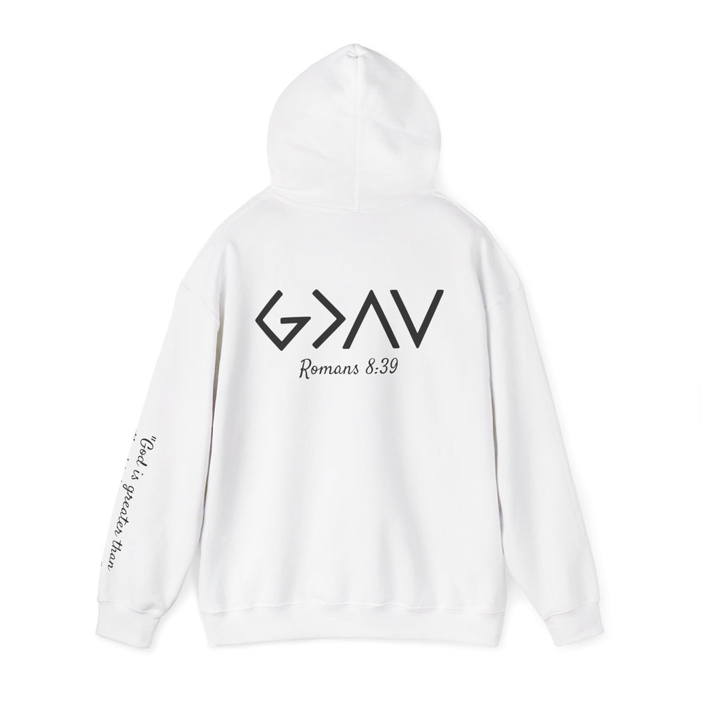 Women Hoodie - Romans 8:39 | GOD IS GREATER THAN MY HIGHS AND LOWS