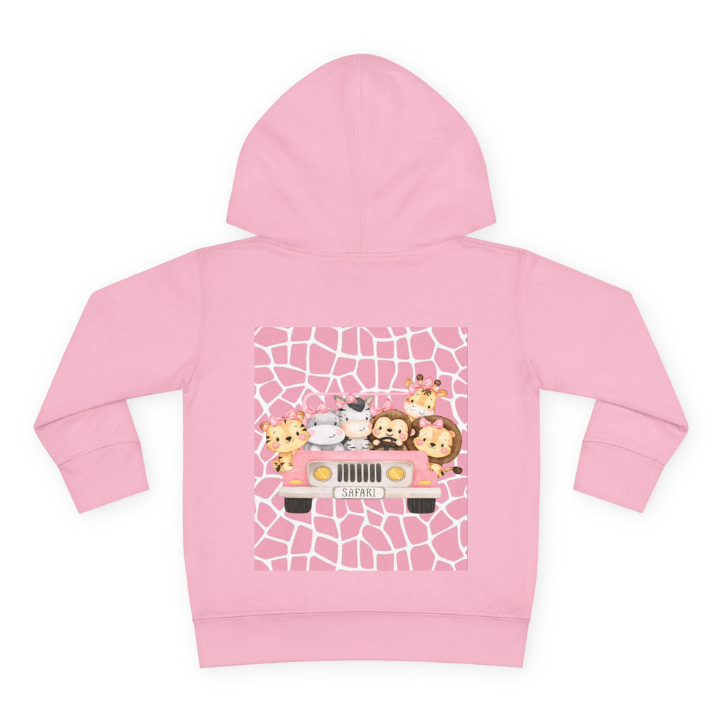 Girls Safari Hoodie with “Psalm 46:5” Scripture