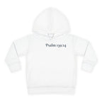Boys Zebra Hoodie with "Psalm 139:14" Scripture