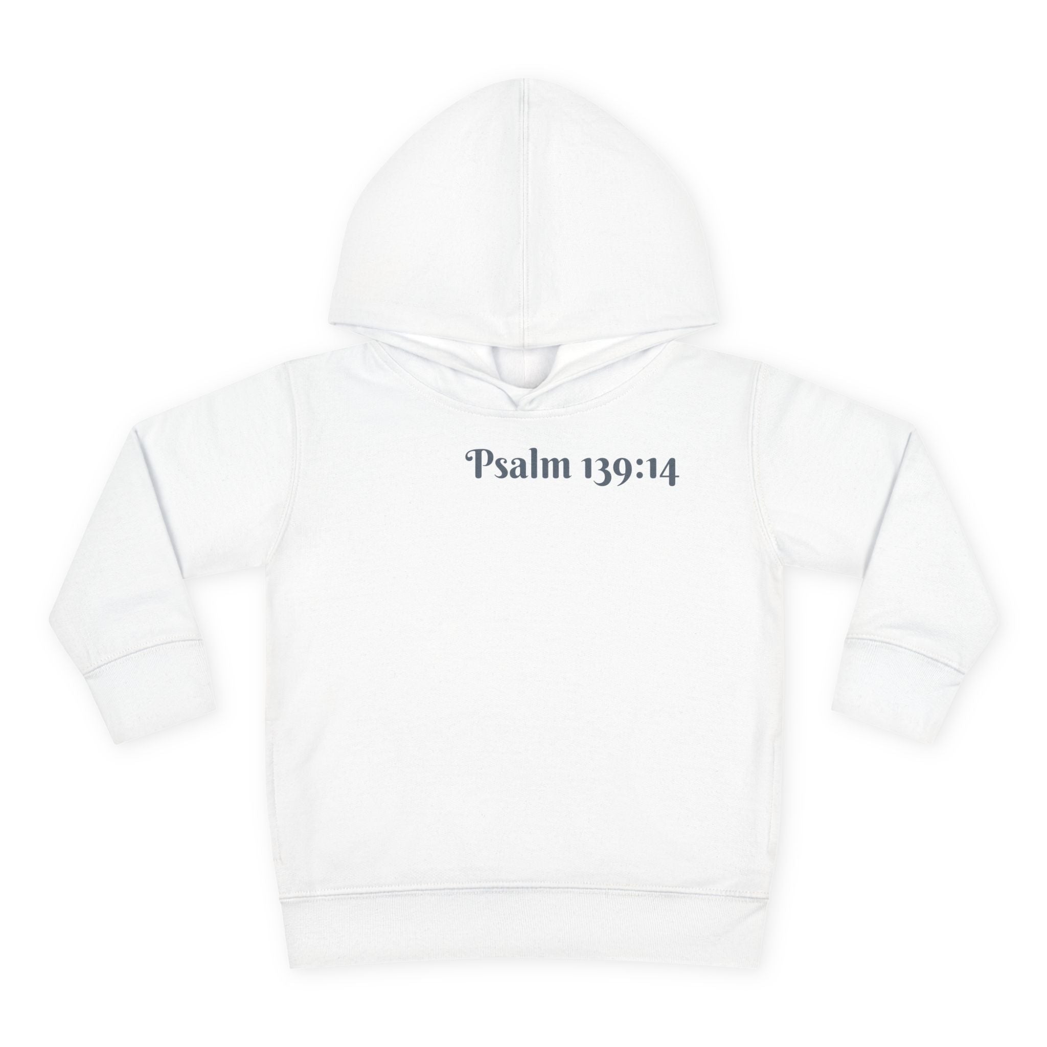 Boys Zebra Hoodie with "Psalm 139:14" Scripture