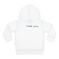 Boys Turtle Hoodie with "Psalm 139:14" Scripture.
