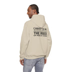 Men Hoodie - 1 Corinthians 3:11 | CHRIST IS MY FOUNDATION