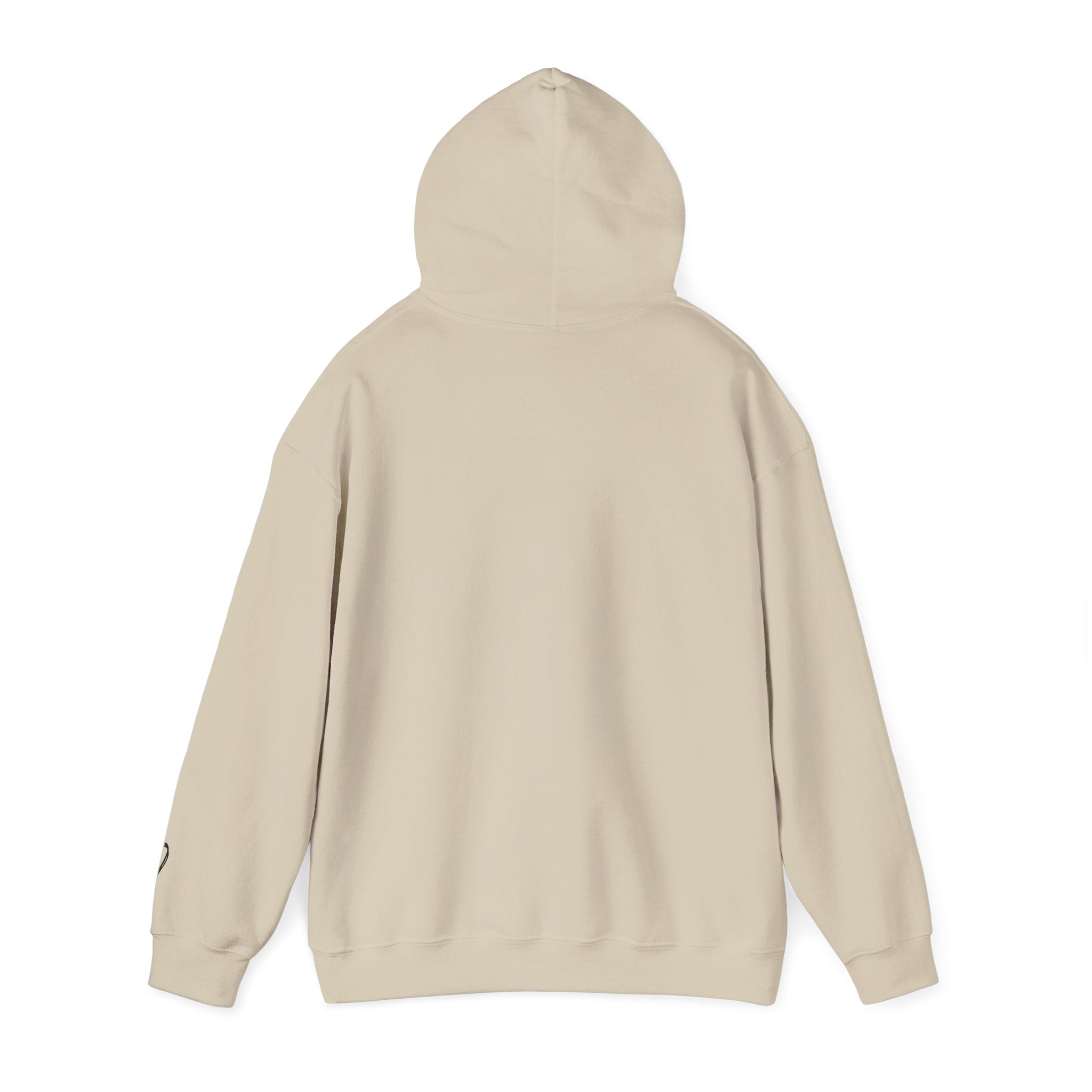 Love like Jesus Hoodie | Faith Christian Heart Sleeve Design