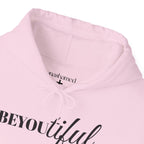 BEYOUtiful Hoodie | Faith Christian Heart Sleeve Design