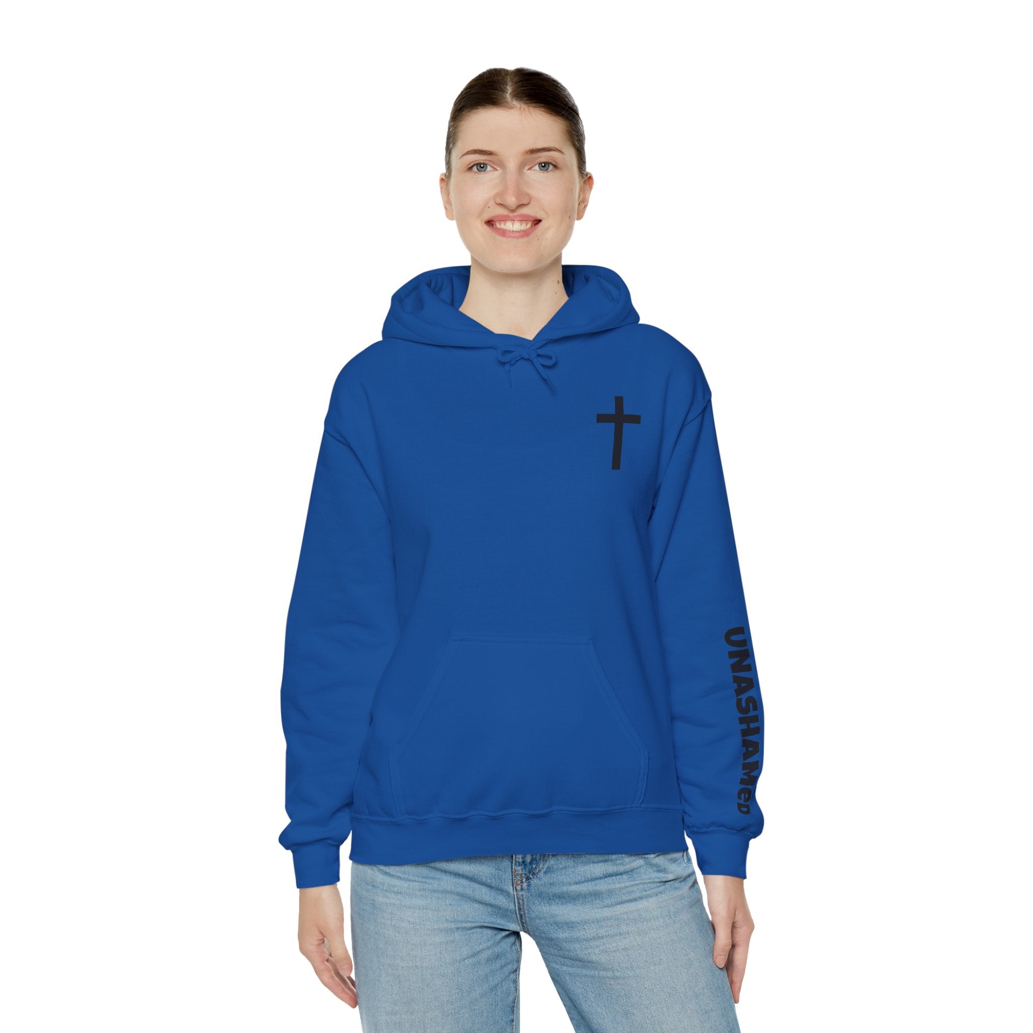 Men & Women Hoodies (Unisex) - Matthew 7: 8 Cross Hoodie | Bible Verse Scripture