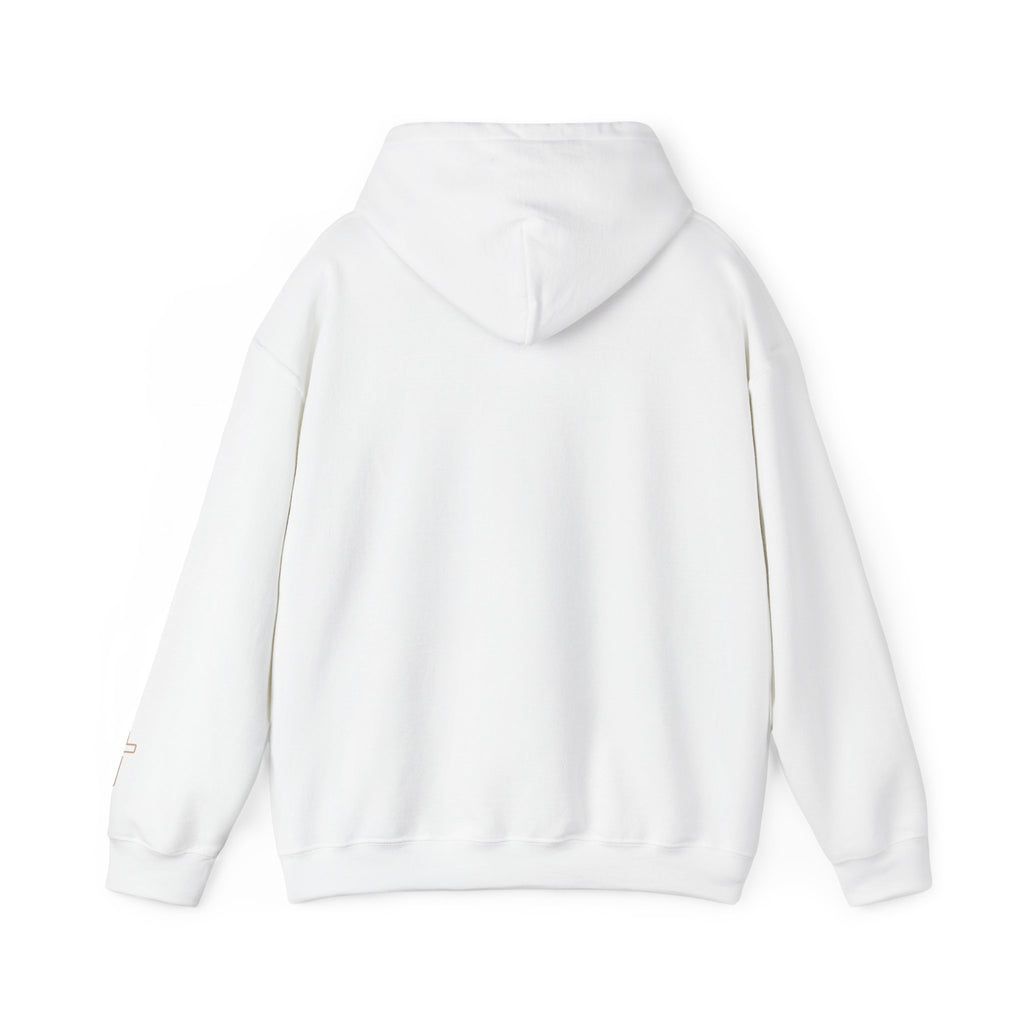 Men & Women Hoodies (Unisex) - I am UNASHAMED beige font