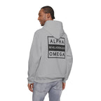 Men Hoodie - Revelation 22:13 | ALPHA AND OMEGA