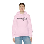 BEYOUtiful Hoodie | Faith Christian Heart Sleeve Design